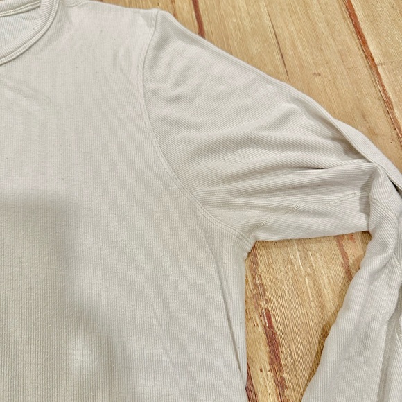 Long Sleeve Cream Top - Picture 3 of 3